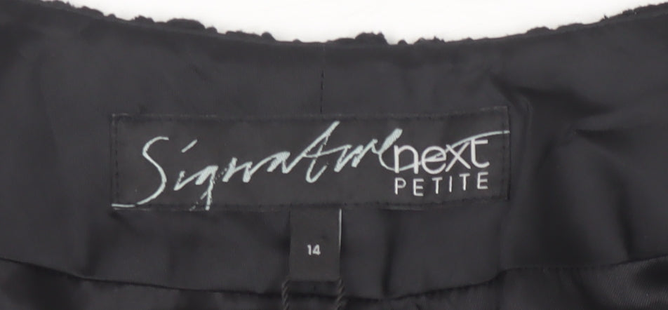 Womens UK Size 14 NEXT Black Basic Jacket