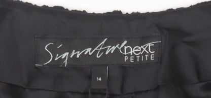Womens UK Size 14 NEXT Black Basic Jacket