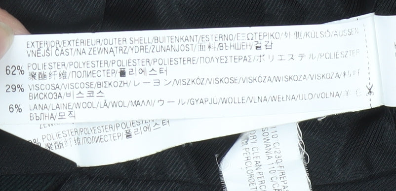 Zara Women's Multicoloured Plaid Blazer L