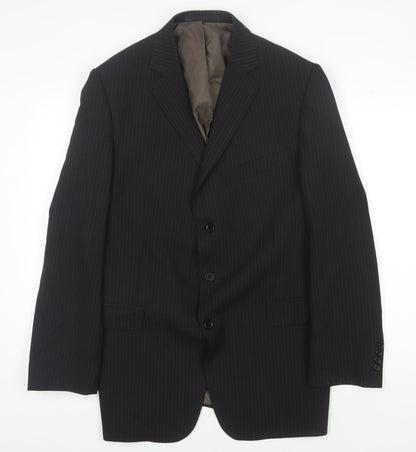 Mens UK Size 44 Marks and Spencer Regular Black Suit Jacket