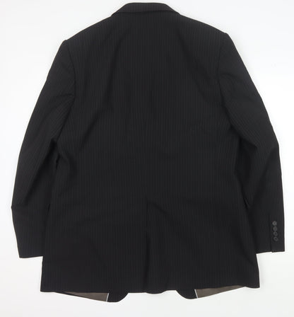 Mens UK Size 44 Marks and Spencer Regular Black Suit Jacket