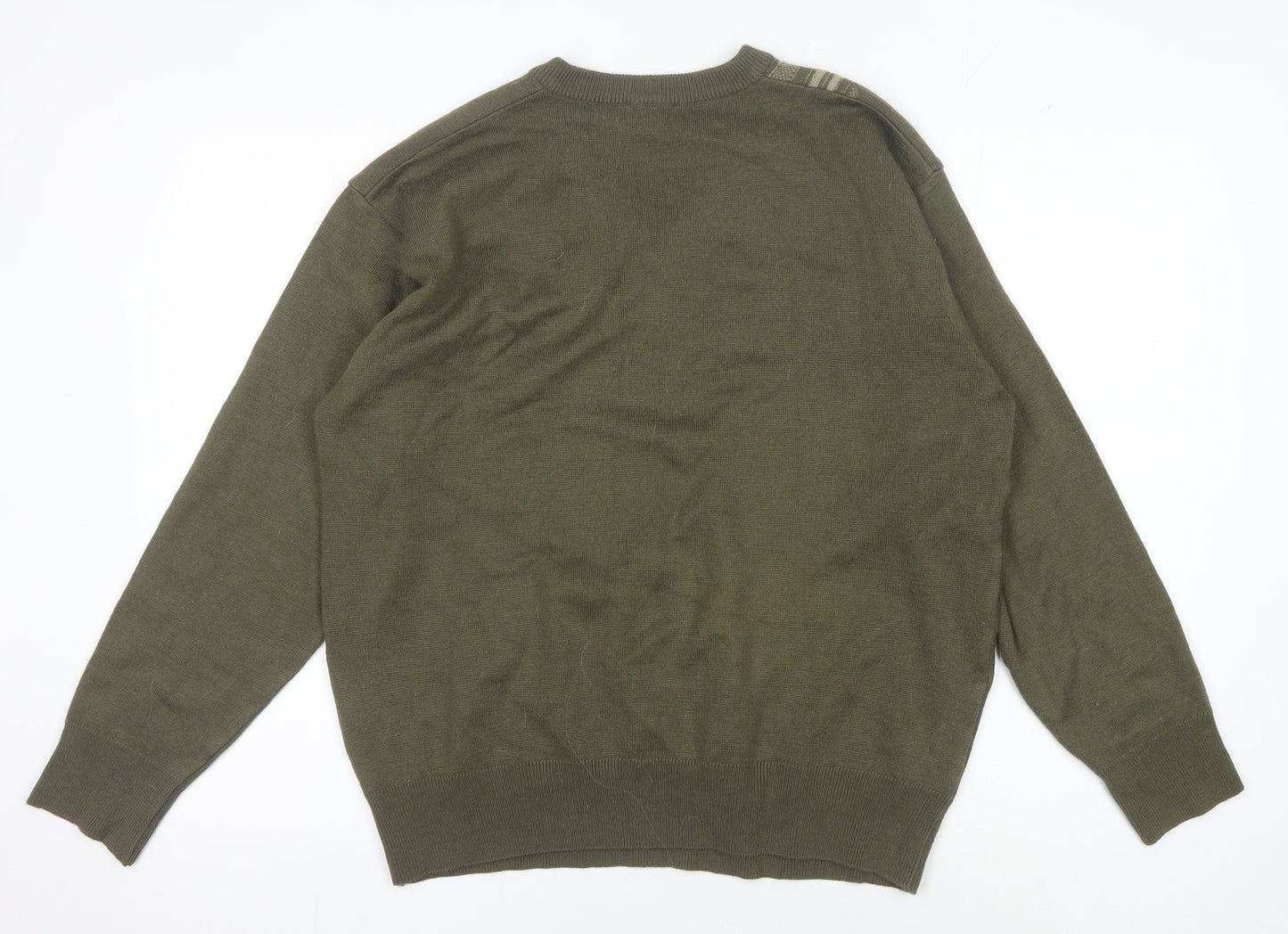 Gabicci Men's Green XL Pullover Jumper