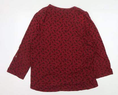 Originals Red Women's Button-Up Top Size 20