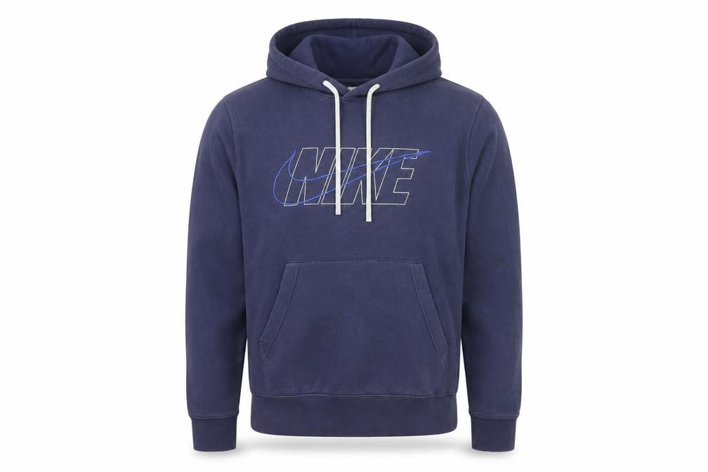 Mens UK Size S Nike Blue Pullover Hoodie