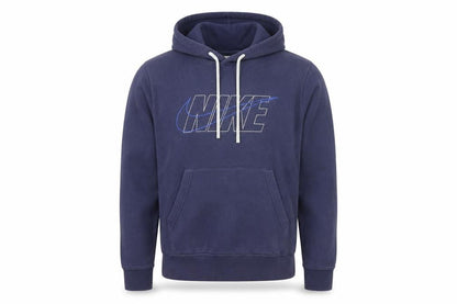 Mens UK Size S Nike Blue Pullover Hoodie