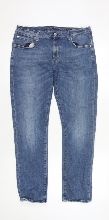 7 For All Mankind Men's Blue Slim Denim Jeans - Size 31