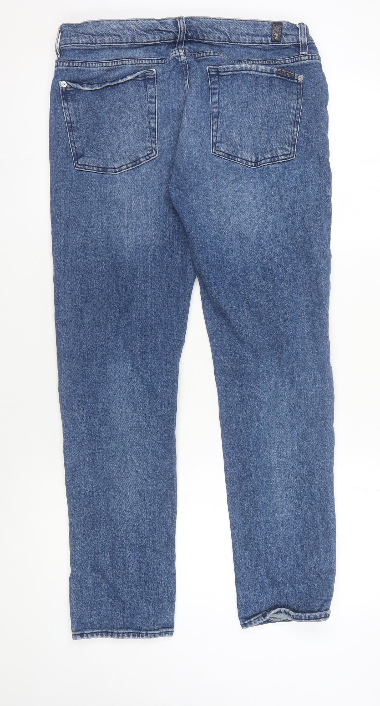 7 For All Mankind Men's Blue Slim Denim Jeans - Size 31