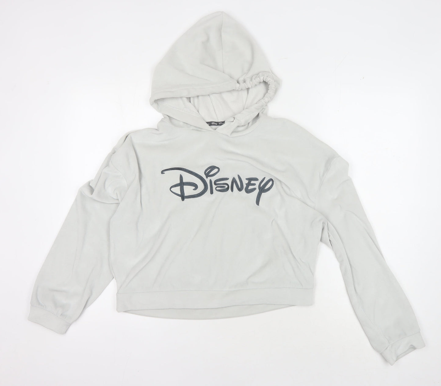 Disney Women’s Grey Hooded Long Sleeve Top