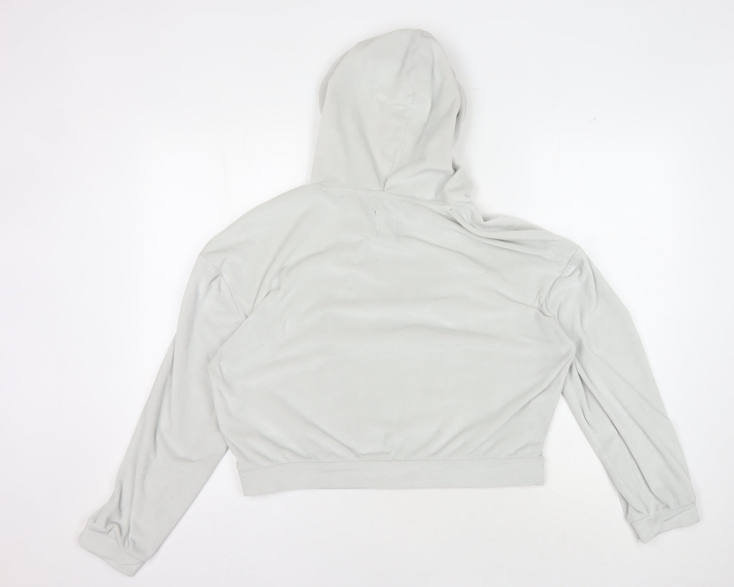 Disney Women’s Grey Hooded Long Sleeve Top