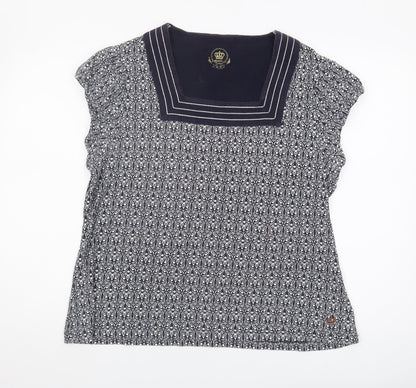 Womens UK Size UK 20 DASH Multicoloured  Blouse