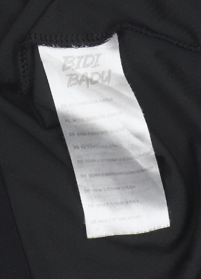 Bidi Badu Girls Black V-Neck T-Shirt Modal Blend - 11-12 Years