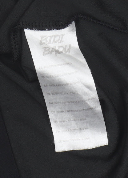 Bidi Badu Girls Black V-Neck T-Shirt Modal Blend - 11-12 Years