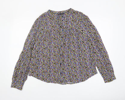 Womens UK Size 10 Marks and Spencer Multicoloured  Blouse