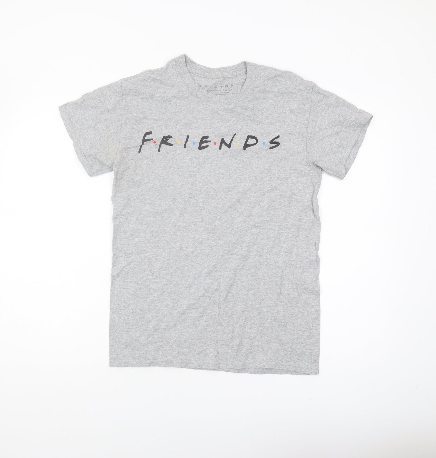Mens UK Size S Friends Grey  T-Shirt