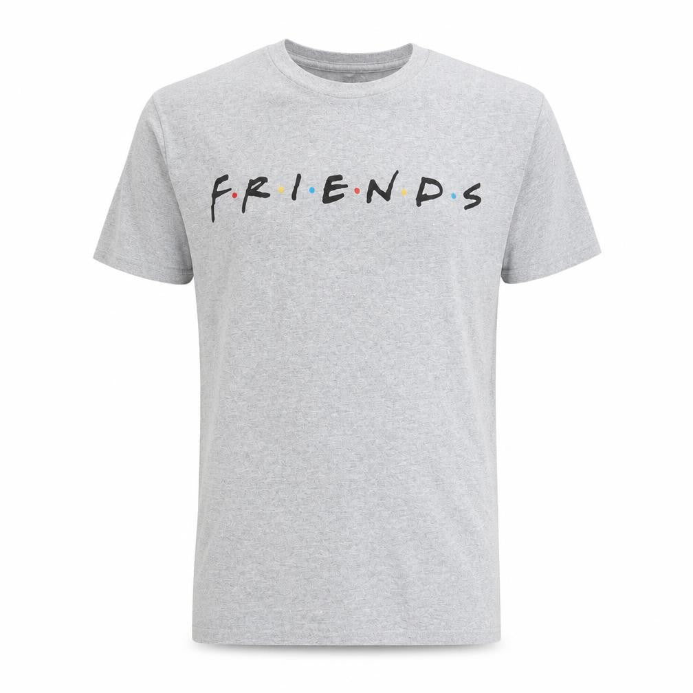 Mens UK Size S Friends Grey  T-Shirt