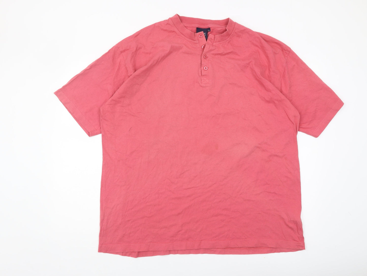 Mens UK Size 2XL Cotton Traders Red  T-Shirt