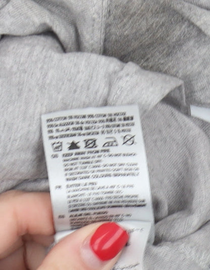 883 Police Men's Grey Graphic T-Shirt, Size M