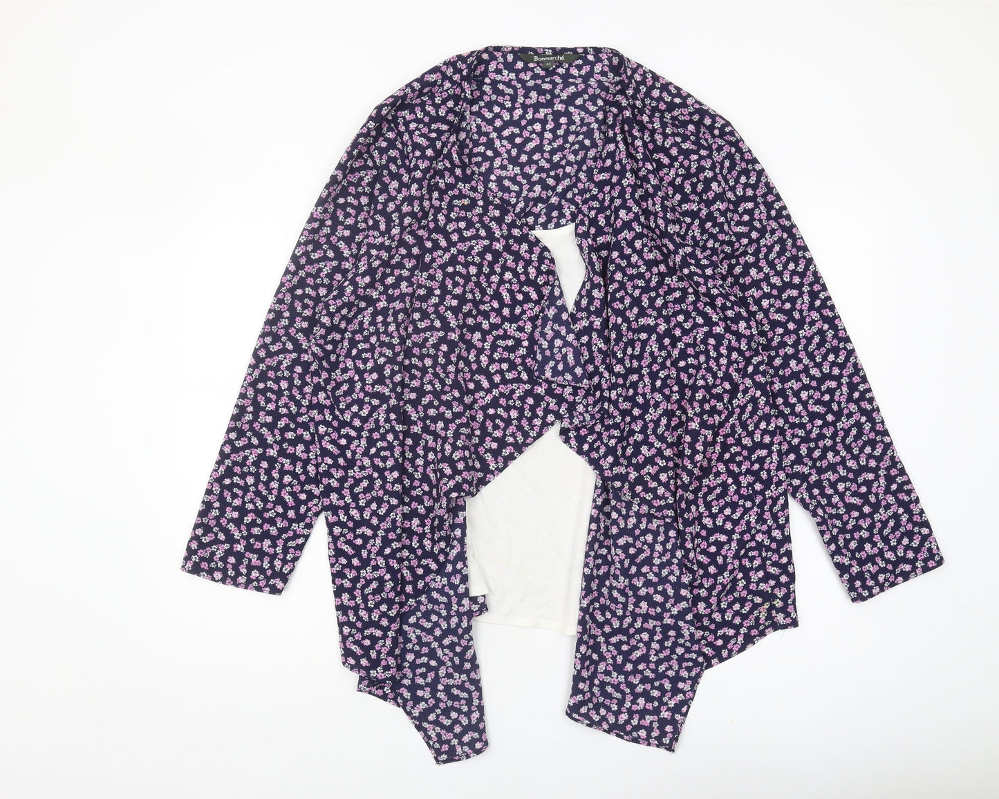 Bonmarché Women's Floral Multicolour Tunic Blouse Size 20