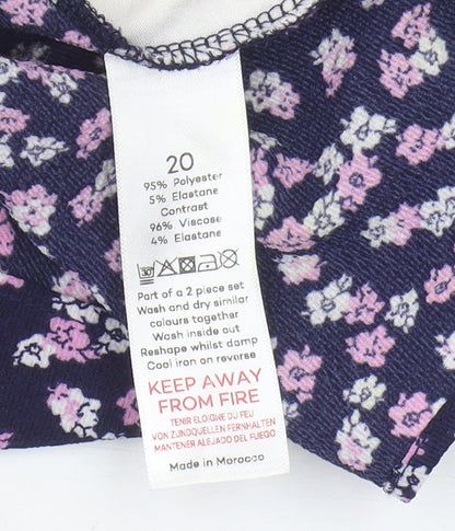 Bonmarché Women's Floral Multicolour Tunic Blouse Size 20