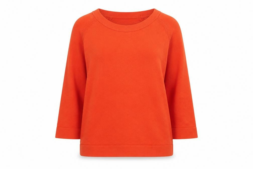 Marks and Spencer Women's Orange Pullover Jumper