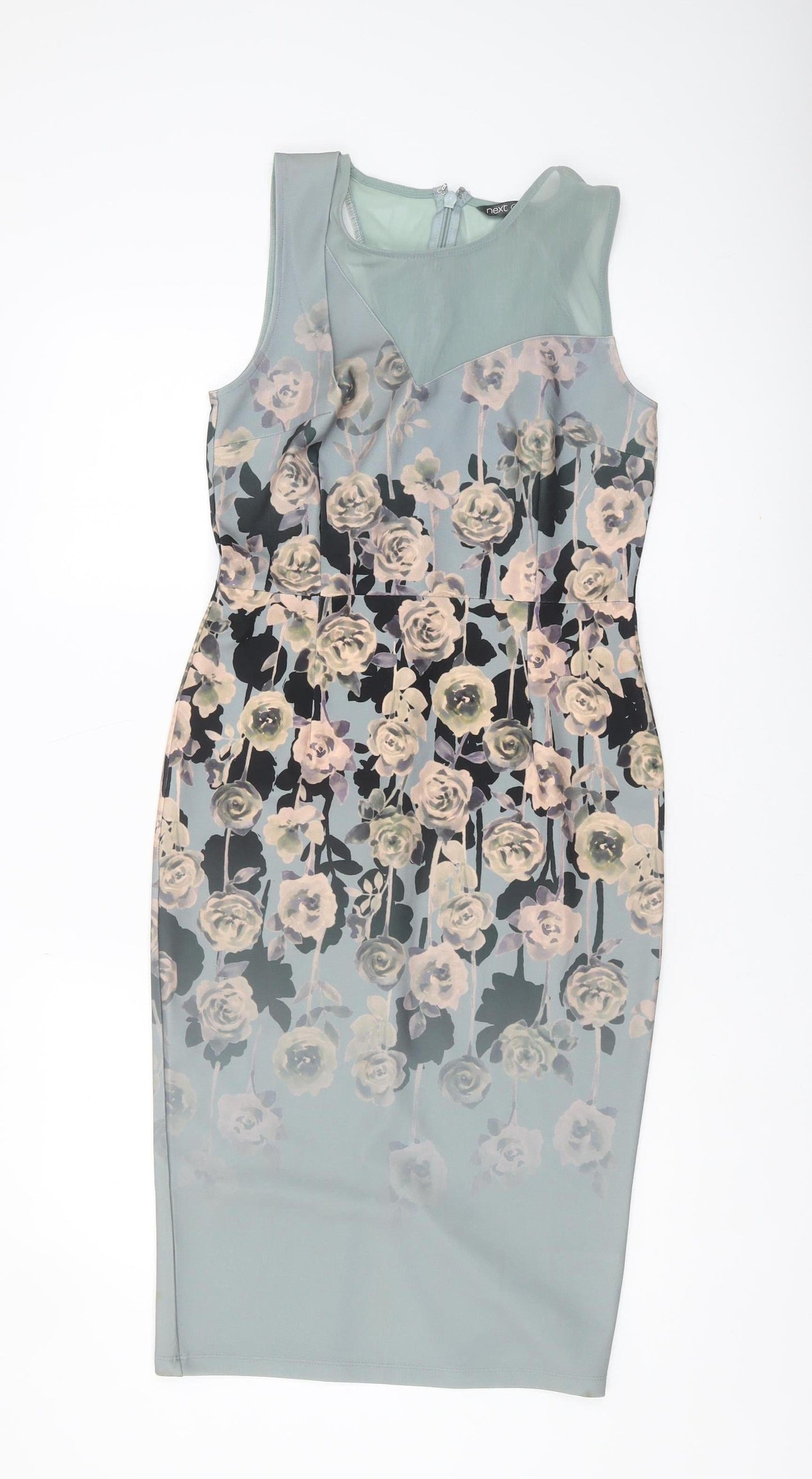 Next Women's Multicoloured Sheath Dress Size 12