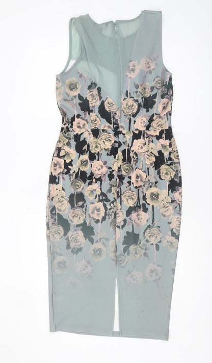 Next Women's Multicoloured Sheath Dress Size 12