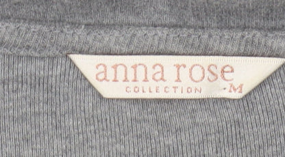 Womens UK Size M Anna Rose Grey  T-Shirt