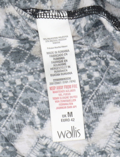 Womens UK Size 14 Wallis Black  Blouse