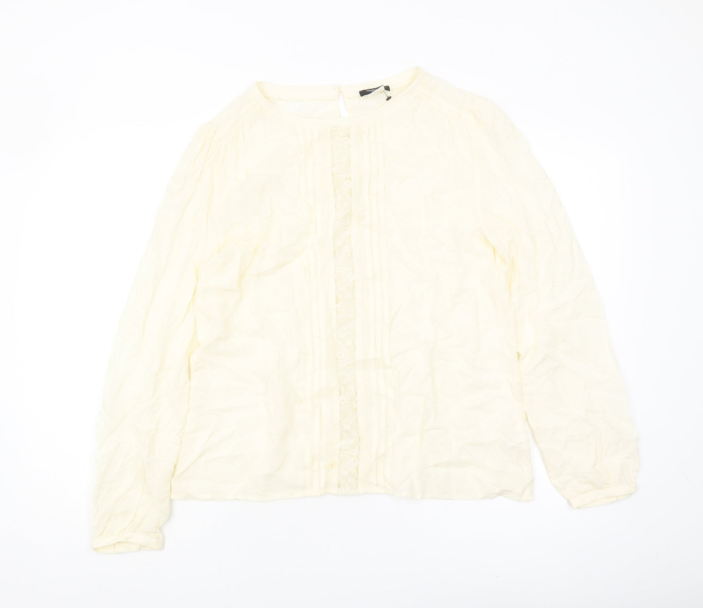 Redoute Creation Ivory Women’s Long Sleeve Blouse Size 10