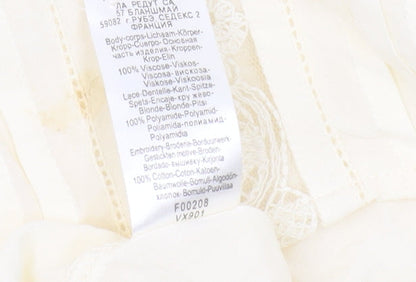 Redoute Creation Ivory Women’s Long Sleeve Blouse Size 10