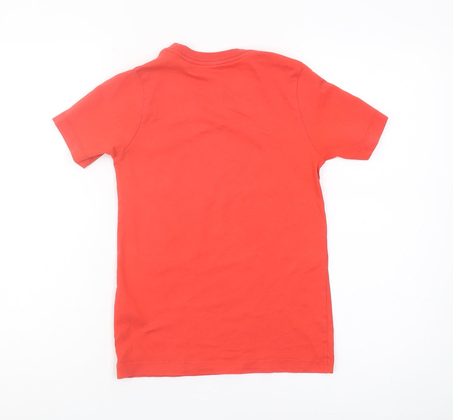 Nike Boys Red S Football Crew Neck T-Shirt