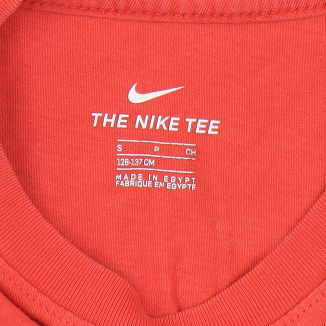 Nike Boys Red S Football Crew Neck T-Shirt