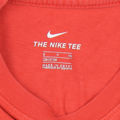 Nike Boys Red S Football Crew Neck T-Shirt