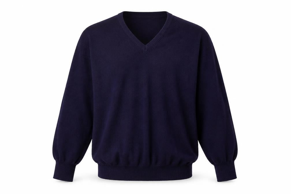 Mens UK Size L Balmoral Blue Pullover Jumper