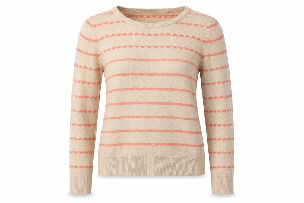 Womens UK Size M Monsoon Beige Pullover Jumper