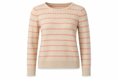 Womens UK Size M Monsoon Beige Pullover Jumper