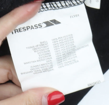 Mens UK Size M Trespass Black Fleece