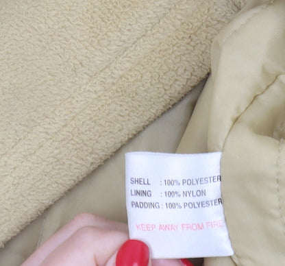 Womens UK Size 14 EWM Beige Basic Jacket