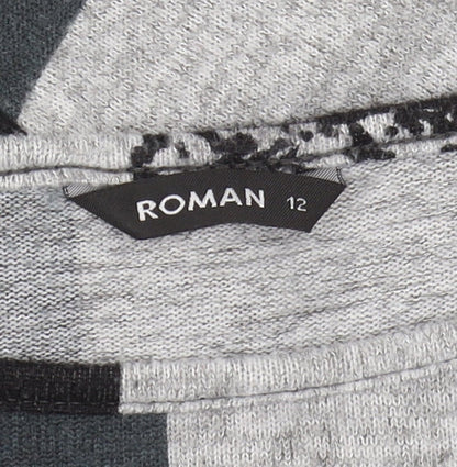 Womens UK Size 12 Roman Multicoloured Pullover