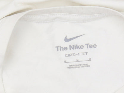 Nike Men's Beige Sports T-Shirt M Crew Neck