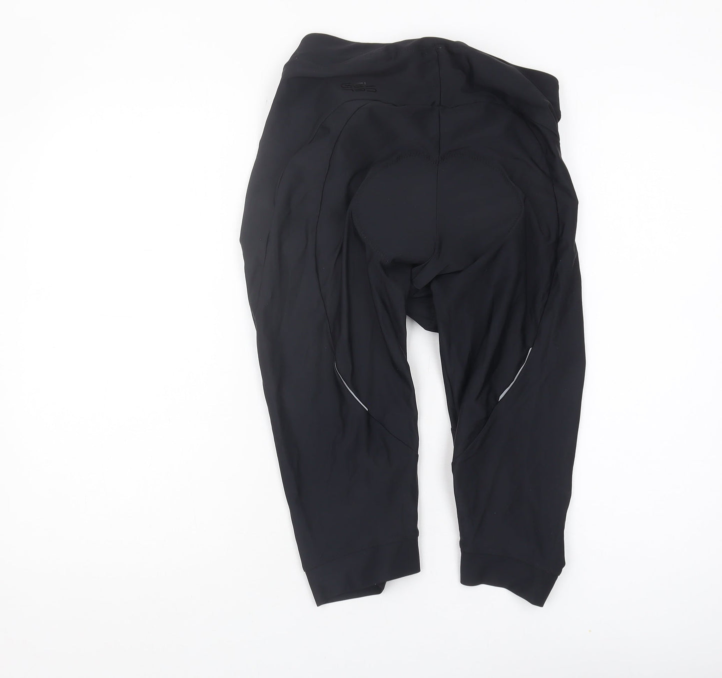 Madison Women's Black Activewear Trousers, Size 14, Elastic Waist