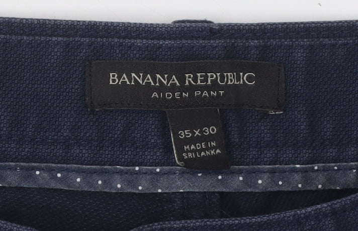 Banana Republic Blue Regular Fit Men's Jeans 35