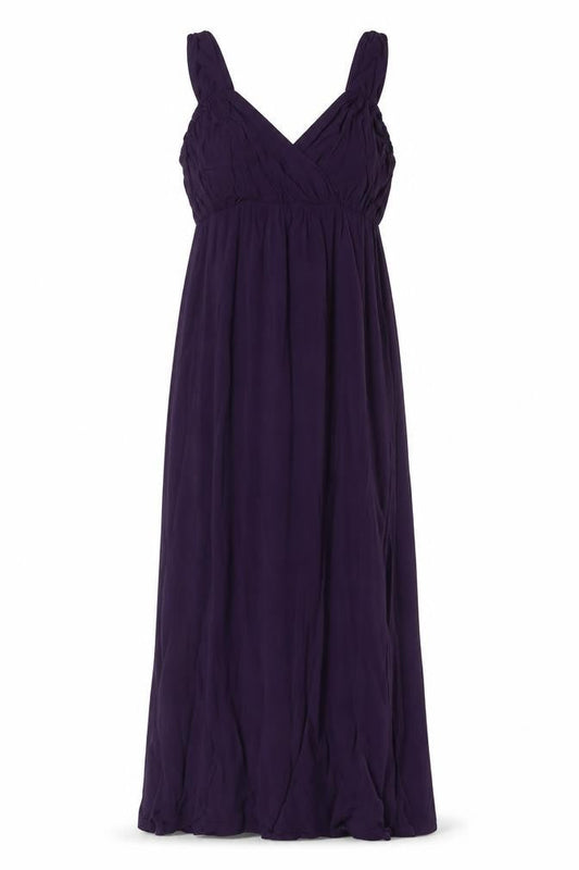 Boden Women's Purple Long Sleeveless Dress
