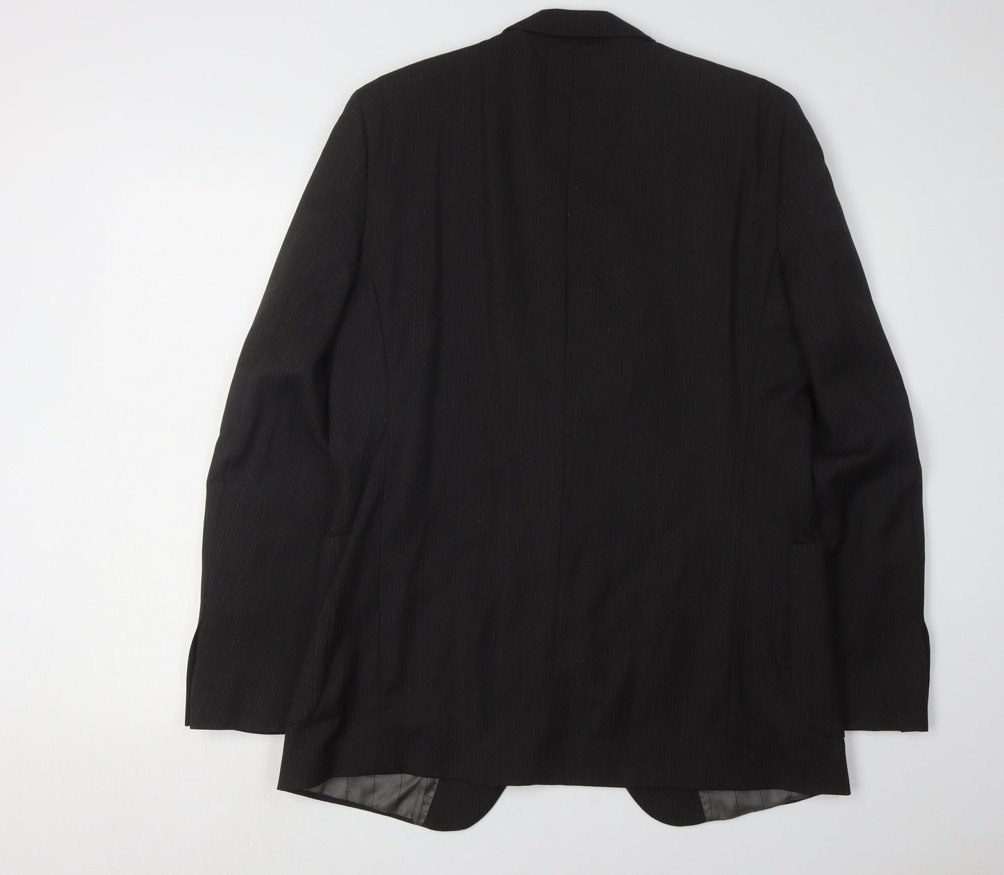 Mens UK Size 42 Calvin Klein Regular Black Suit Jacket