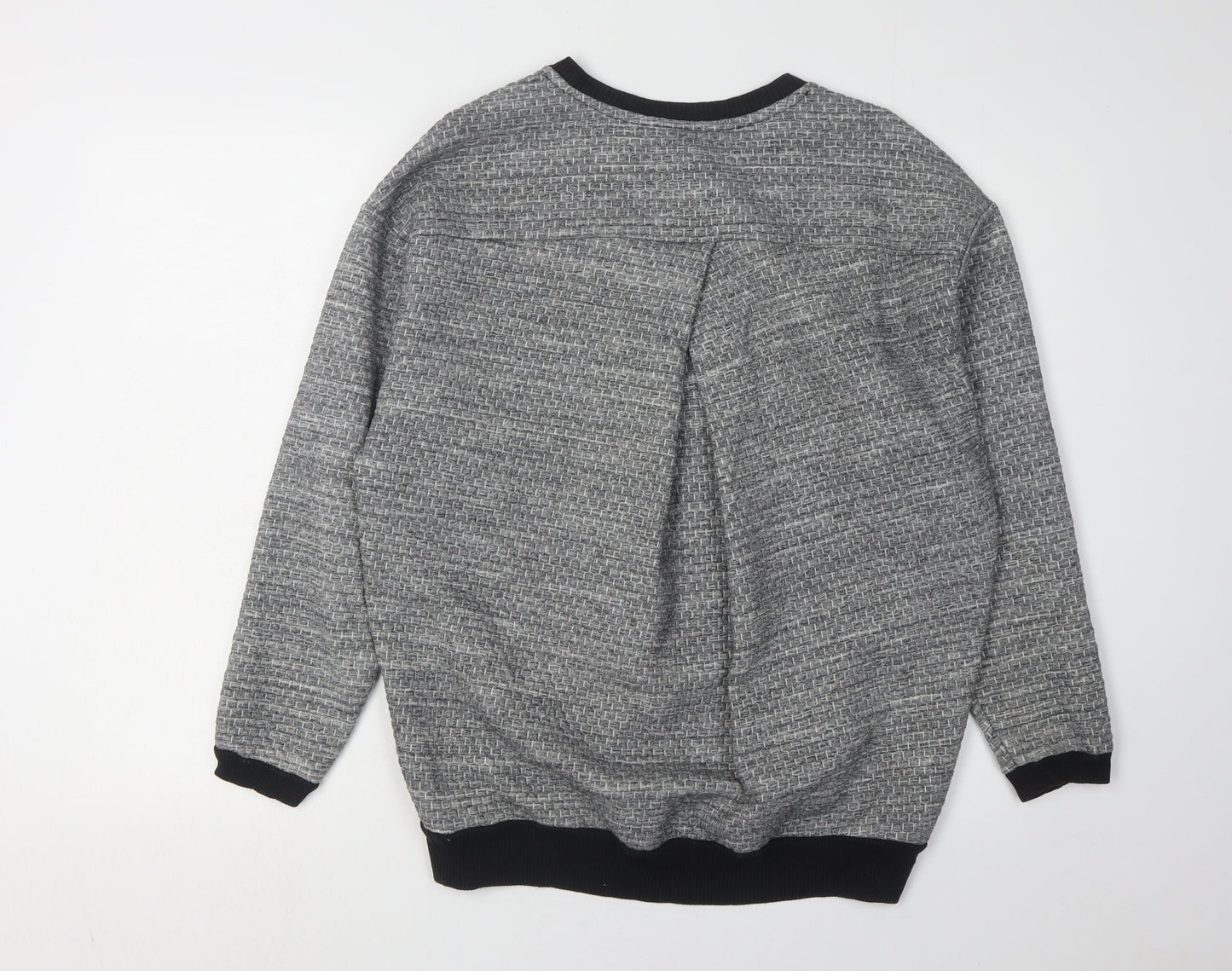 Banana Republic Women's Grey Petite Knit Pullover Sweater