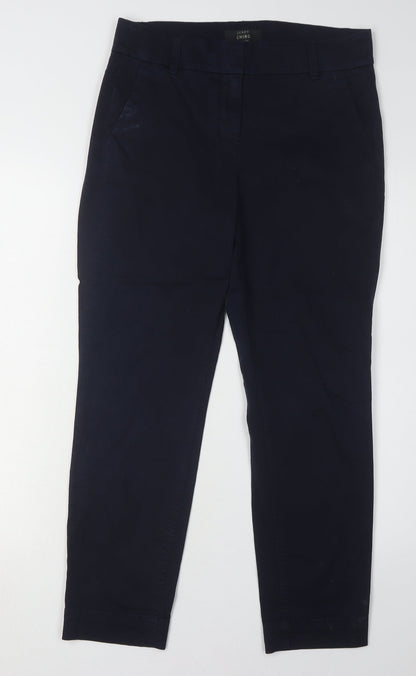 J.Crew Women's Blue Chino Trousers Size 6