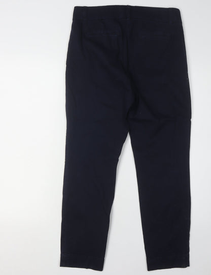 J.Crew Women's Blue Chino Trousers Size 6