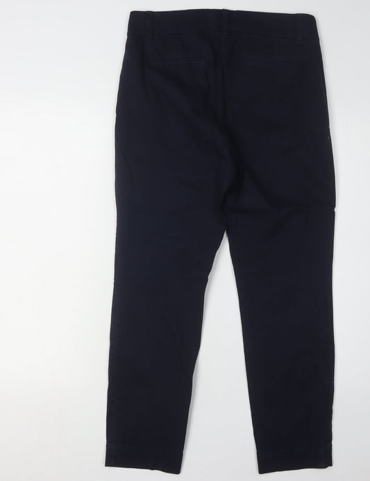 J.Crew Women's Blue Chino Trousers Size 6