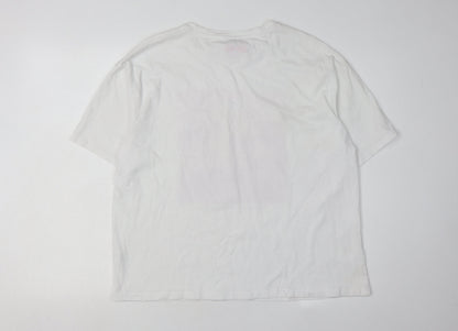 Womens UK Size 6 Stradivarius White  T-Shirt