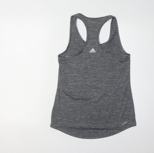 Adidas Women's Grey XS Activewear Tank Top
